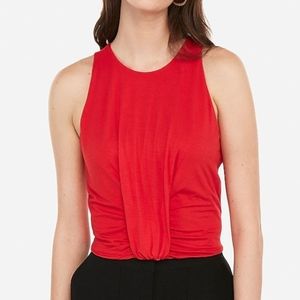 Express Twist Front tank top NWT - sz XL - red tank top